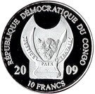 10 Francs (African Elephants)