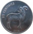 25 Centimes (Ram Goat)