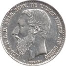 50 Centimes - Léopold II