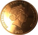 1 Dollar - Elizabeth II (100th Anniversary of the Titanic- Third Class)