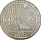1 Dollar - Elizabeth II (Nelson coming down stairs)