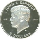 2 Dollars - Elizabeth II  (John F. Kennedy)