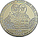 1 Dollar - Elizabeth II (Nelson. Cameos above House)