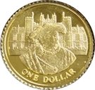 1 Dollar - Elizabeth II (Henry VIII)