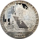 1 Dollar - Elizabeth II (Nelson on the Stairs)