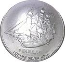 1 Dollar - Elizabeth II ("Bounty" Silver Bullion)