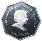 5 Dollars - Elizabeth II (Saint George)