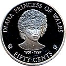50 Cents - Elizabeth II (Princess Diana)