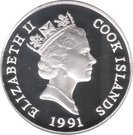 5 Dollars - Elizabeth II (Moon Landing)