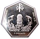 5 Dollars - Elizabeth II (Millennium)