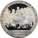 1 Dollar - Elizabeth II (The Nelson Touch)