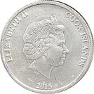 25 Cents - Elizabeth II ('Bounty' Silver bullion)