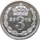 3 Pence - Elizabeth II (Maundy Money)
