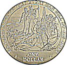 1 Dollar - Elizabeth II (Nelson Dying)