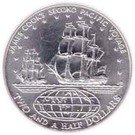 2½ Dollars - Elizabeth II (James Cook)