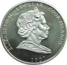 1 Dollar - Elizabeth II (Queen Elizabeth waving & Duke of Edinburgh in uniform)