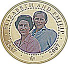 1 Dollar - Elizabeth II (Queen Elizabeth II & Prince Philip in open necked shirts)