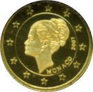 1 Dollar - Elizabeth II (Monaco 2 Euro)