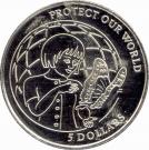 5 Dollars - Elizabeth II (Protect Our World)
