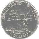5 Dollars - Elizabeth II (Buffalos)
