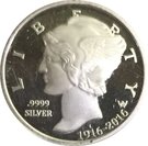 10 Cents - Elizabeth II (100th Anniversary of the Mercury Dime)