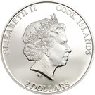 2 Dollars - Elizabeth II (Quilling Art - Flowers)