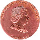 5 Dollars - Elizabeth II (Observation of Mars)