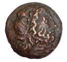 Hemichalkous with double cornucopiae of Ptolemy II