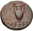 Bronze Æ16 (Myrina)