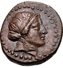 Bronze Obol (Kyme)