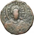 Follis - Baudouin II (Christ halo)