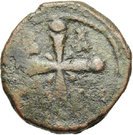 Follis - Baudouin II (Christ halo)