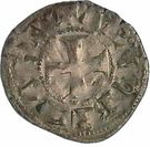 1 Denier - Mathilde de Hainaut (1316-1318)