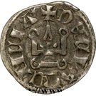 1 Denier - Florent de Hainaut (1289-1297)