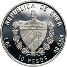 10 Pesos (Castro visit to Vatican)
