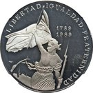 10 Pesos (200th Anniversary of French Revolution - Liberty)