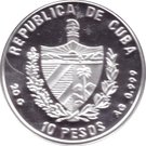 10 Pesos (50th. Anniversary of Revolution - Raul and Fidel Castro)