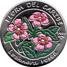 1 Peso (Flora del Caribe - Lochnera Rosea)
