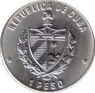 1 Peso (XIV Winter Olympics - Sarajevo 1984 - Olympus Goddess)
