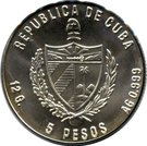5 Pesos (Cuban Rock Iguana)