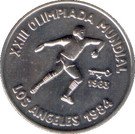 1 Peso (Los Angeles Olympics - Discus)