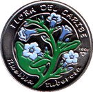 1 Peso (Flora del Caribe - Ruellia Tuberosa)