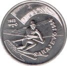 1 Peso (XIV Winter Olympics - Sarajevo 1984 - Skier)