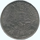 1 Peso (200th Anniversary of French Revolution - Bastille)