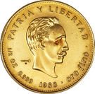 50 Pesos (José Martí; Piedfort)