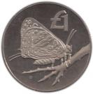 1 Pound (Cyprus Butterfly)