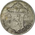 9 Piastres - Edward VII
