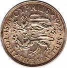 45 Piastres - George V (Anniversary of Cyprus)