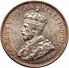 45 Piastres - George V (Anniversary of Cyprus)