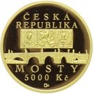 5000 Korun (Baroque bridge in Náměšť nad Oslavou)